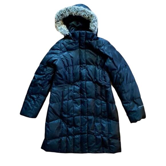 Eddie Bauer Jackets & Blazers - Eddie Bauer Goose Down Ski Lodge Puffer Parka Jacket Coat Womens Small